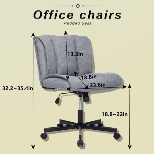 Adjustable And Swivel Computer Chair