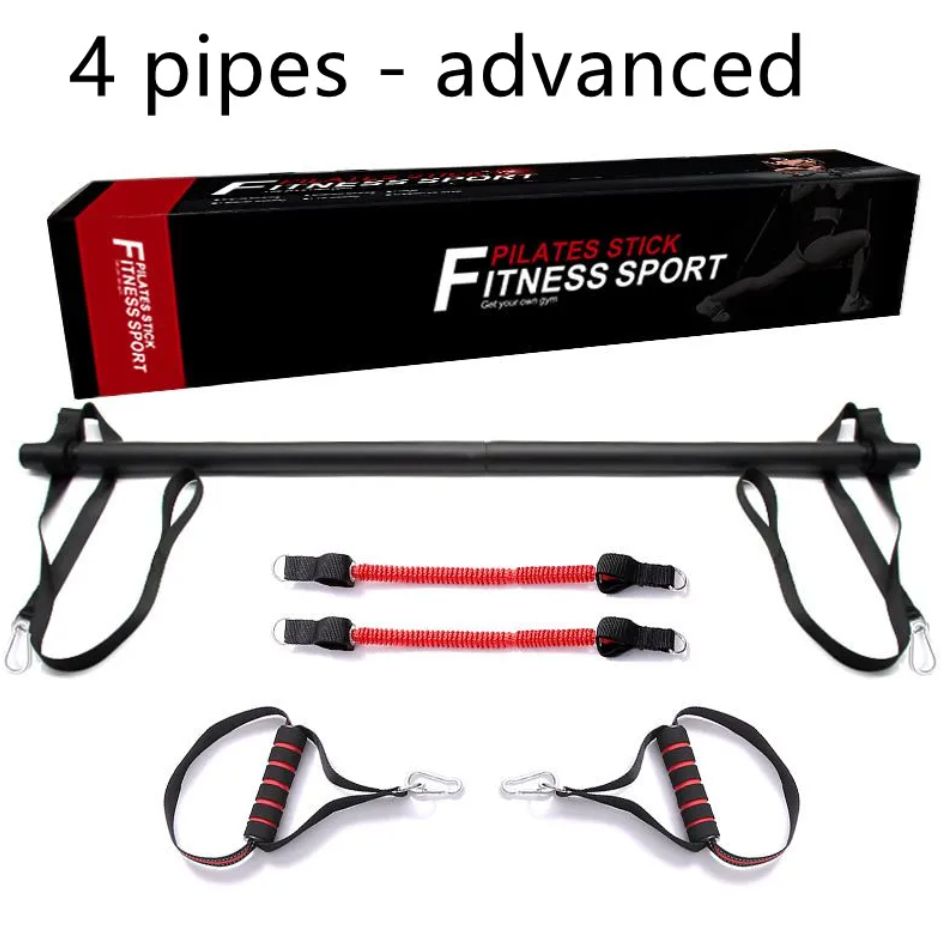 NiraCura Pilates Bar Kit with Resistance Bands