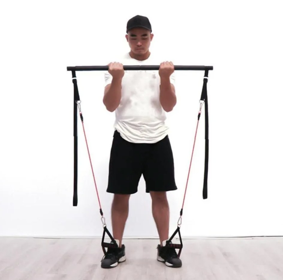 NiraCura Pilates Bar Kit with Resistance Bands